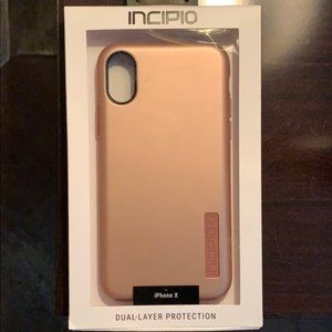 Incipio Dual Rose Gold Iphone Case X